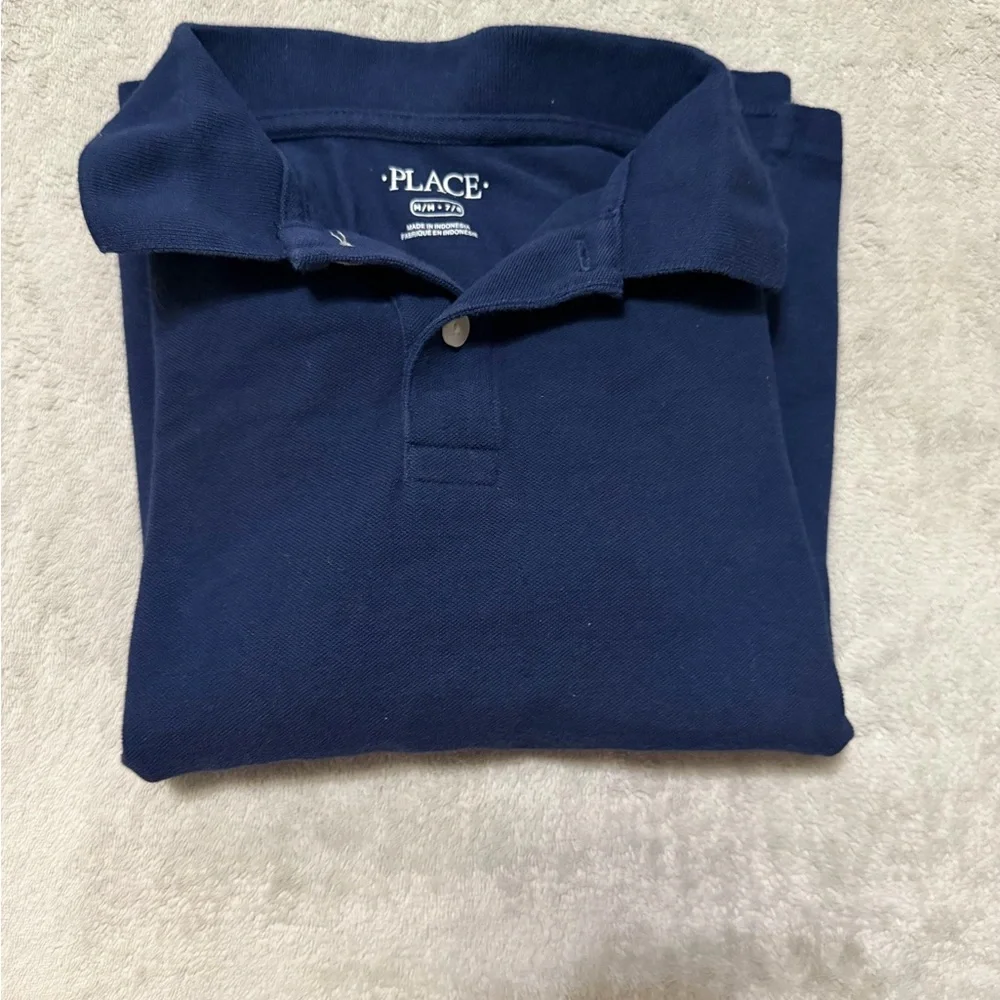 The Children's Place Navy Blue Polo Shirt